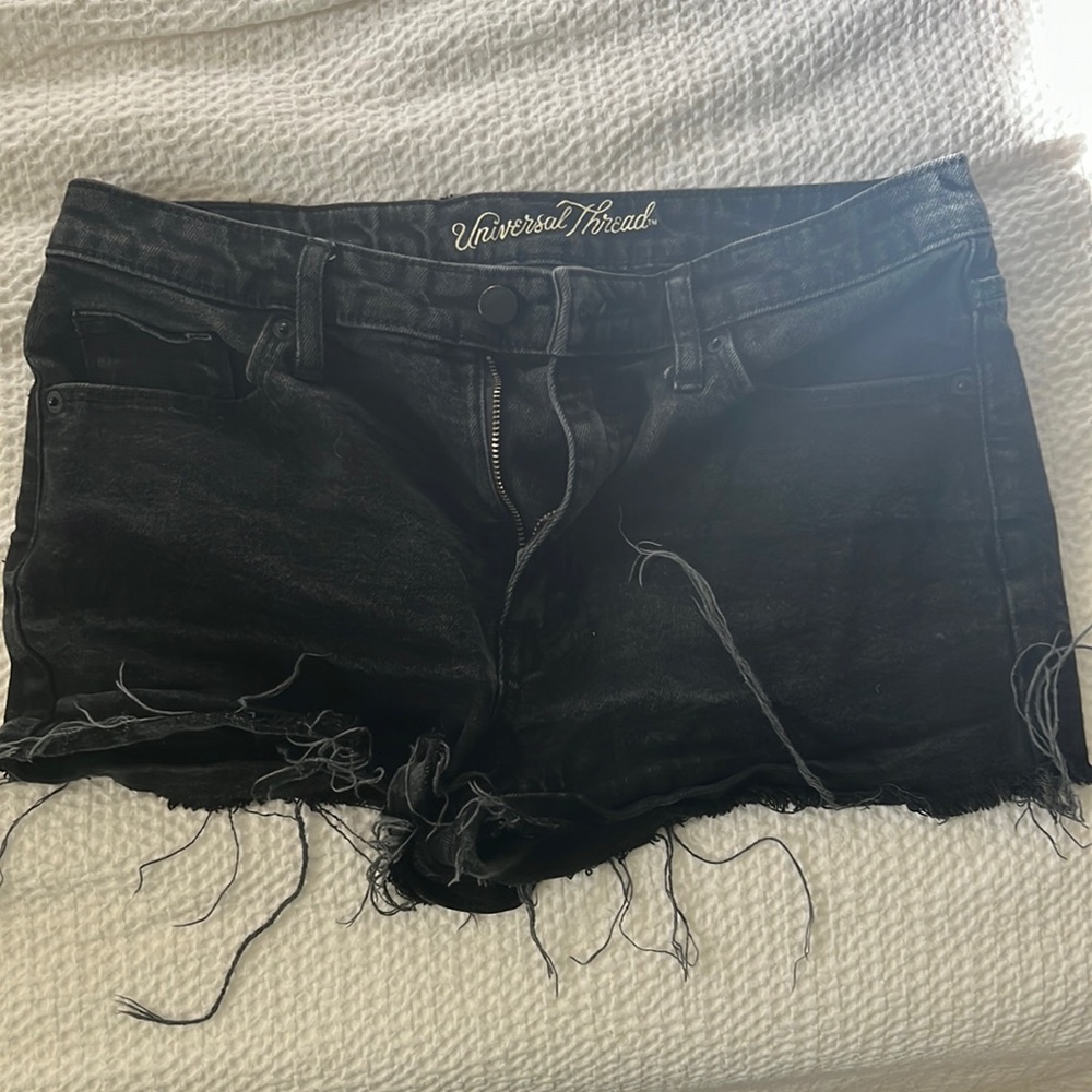 Target black shorts- universal thread